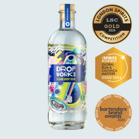 Clear Drop Rum by DropWorks Wins Triple Gold Awards